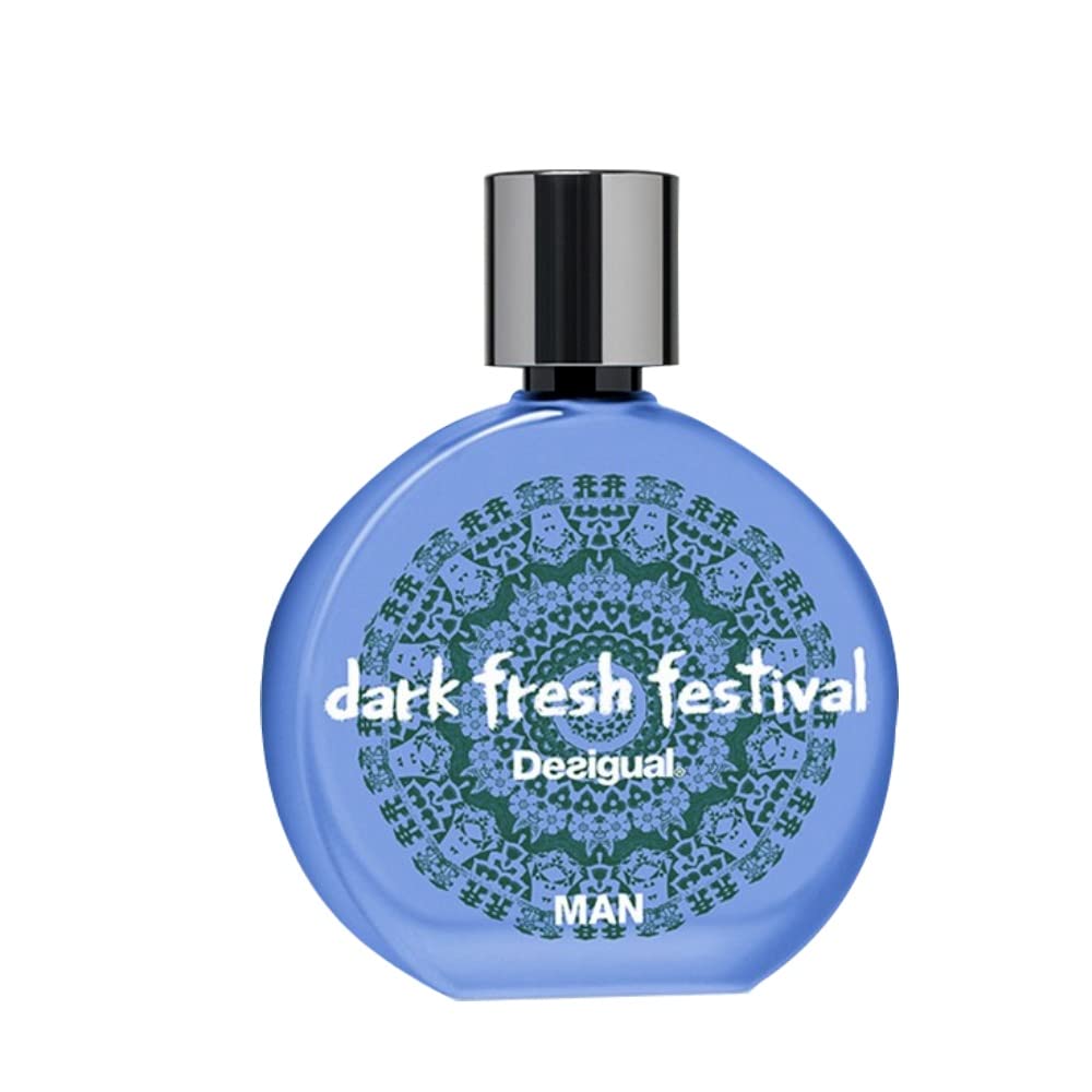 Perfume Desigual Dark Fresh Festival Edt 100ml Para Homens