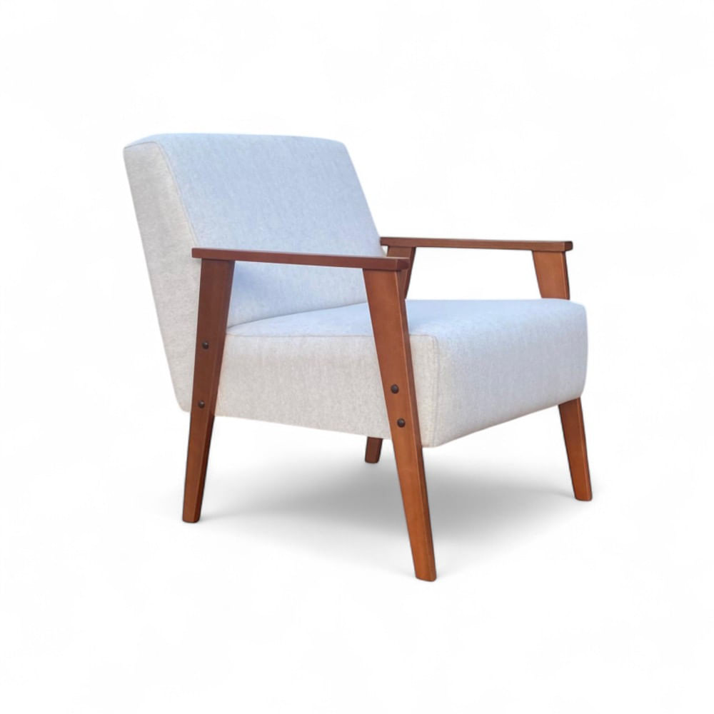 Poltrona Finlandia Linho Prata Conlflex