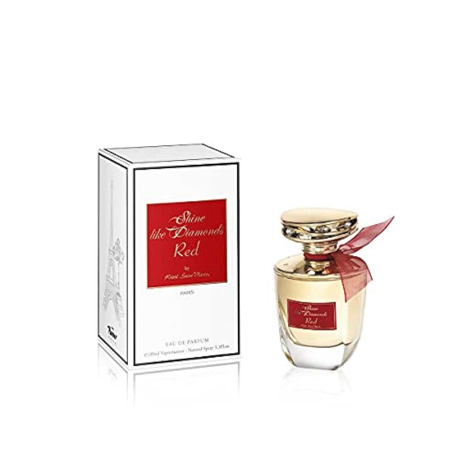 Perfume Geparlys Shine Like Diamonds Red 100ml Eau De Parfum