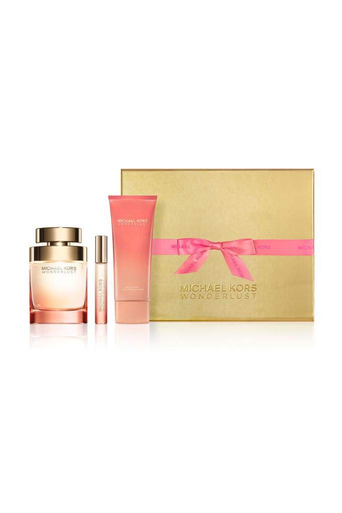 Conjunto De Presentes De Perfume Michael Kors Wonderlust Para Mulheres