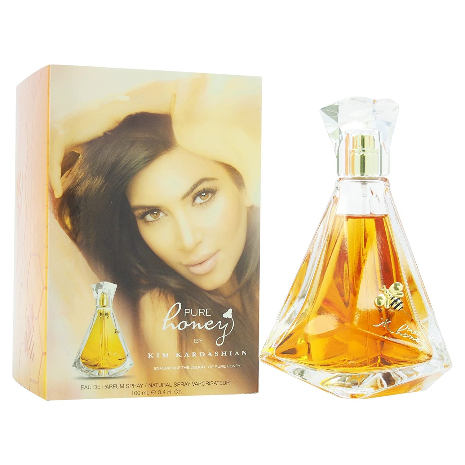 Perfume Kim Kardashian Pure Honey Eau De Parfum 100ml Para Mulheres