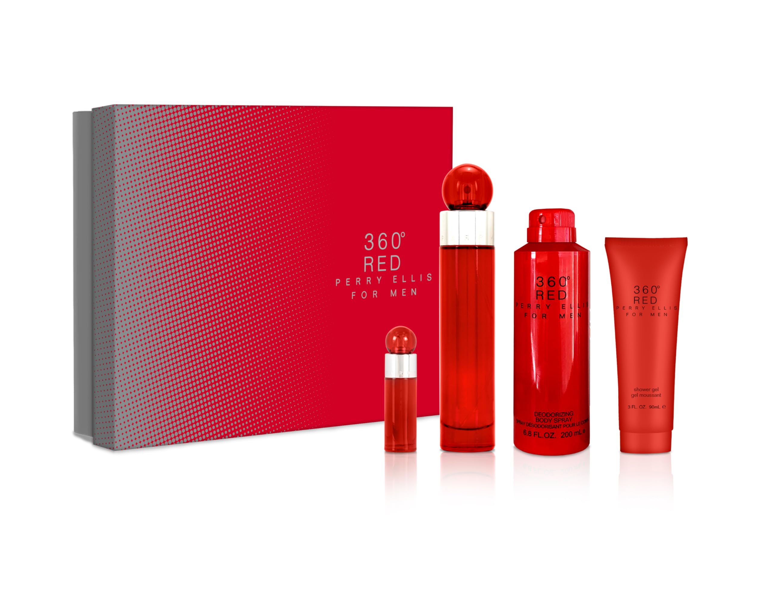 Conjunto De Presente Perry Ellis 360 Red Edt Spray 100ml