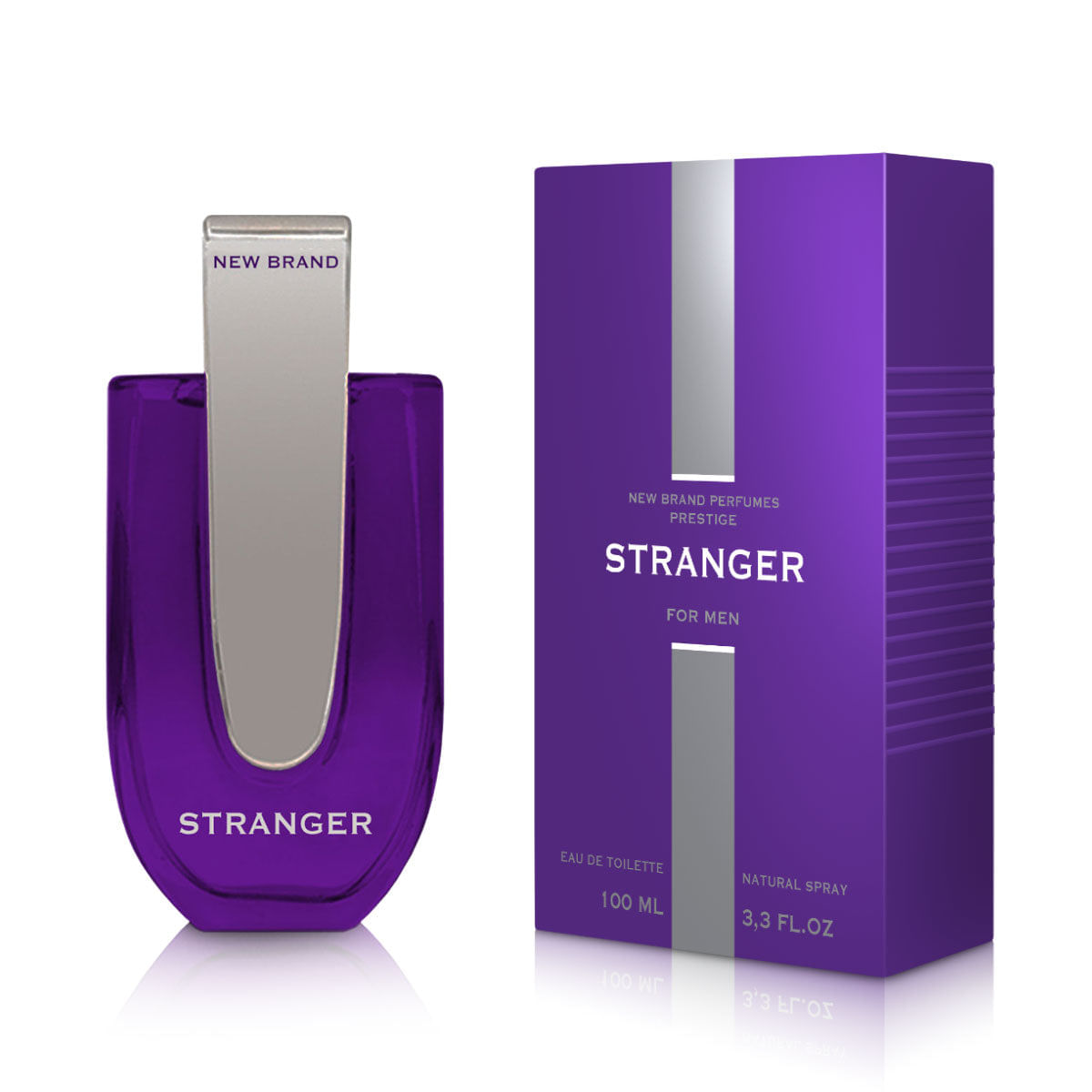 Perfume New Brand Stranger Men Edt Spray 100 Ml 3,3 Onças