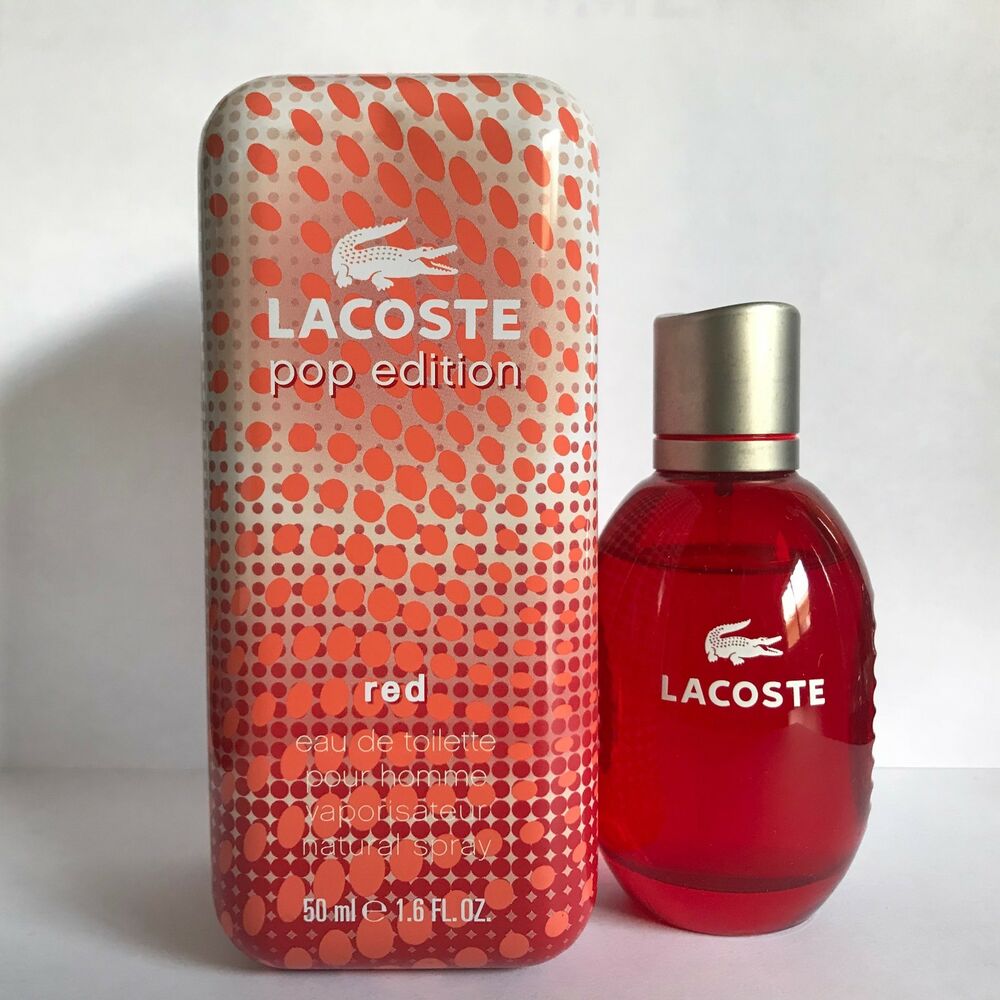 Perfume Lacoste Red Pop Eau De Toilette 50ml Para Homens