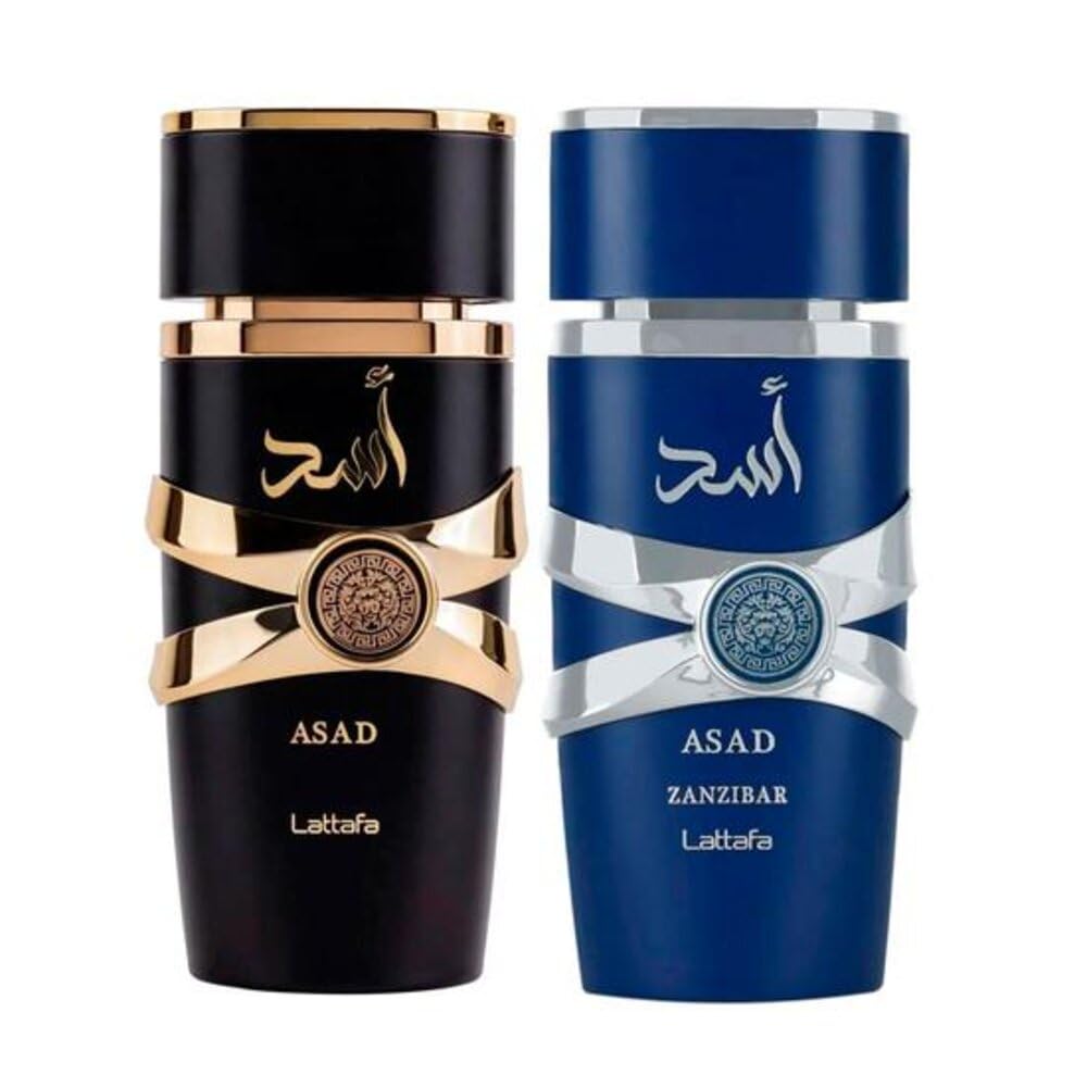 Perfume Lattafa Asad, Conjunto De Presente De 2 Peças Para Homens, 100 Ml