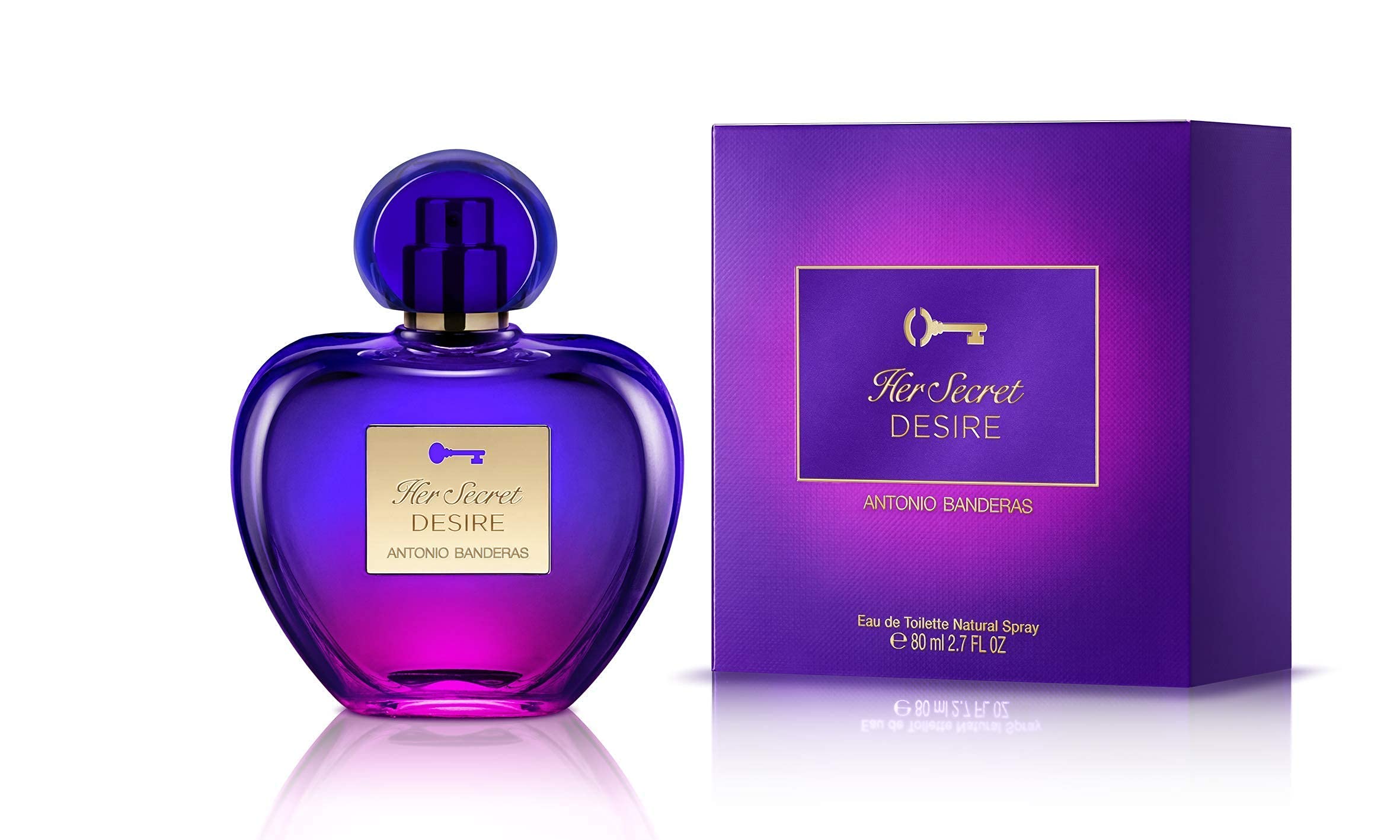Perfume Antonio Banderas Secret Femenine Her Secret Desire 80ml