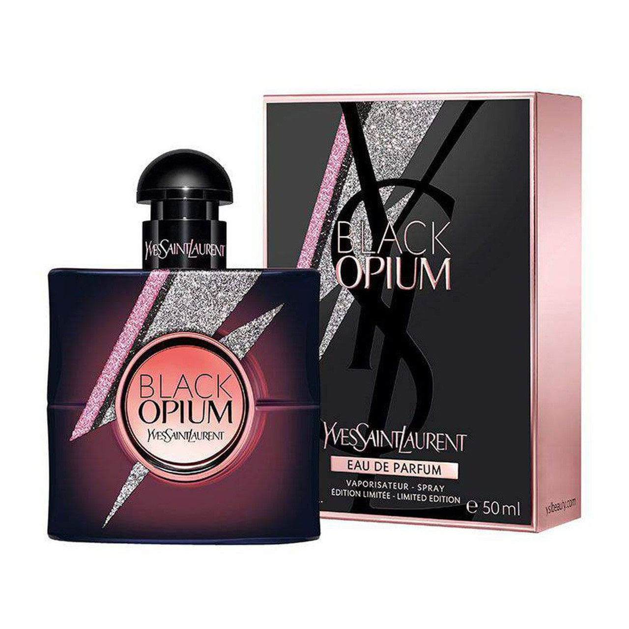 Perfume Yves Saint Laurent Black Opium Storm Ilusion 50 Ml Edp