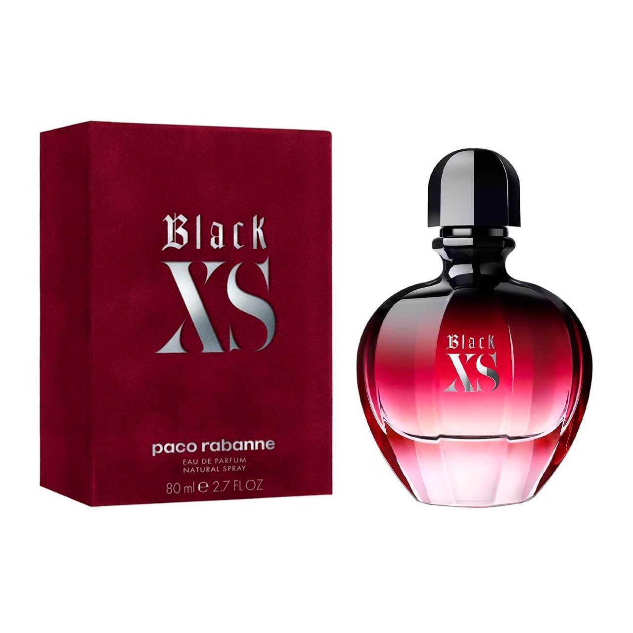 Black Xs Eau De Parfum Spray 2.7 Oz (nova Embalagem)