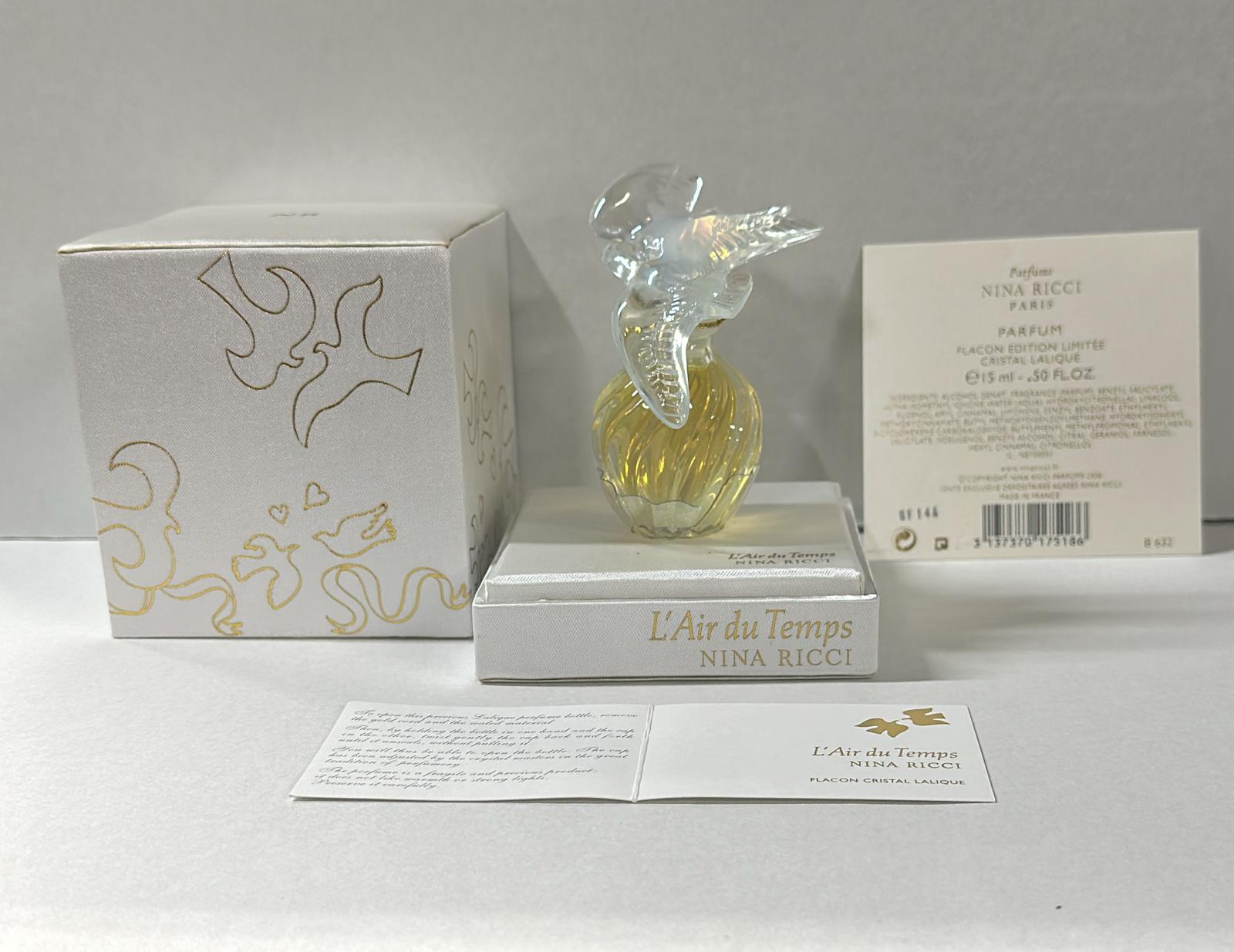 Perfume Nina Ricci L'air Du Temps E.limited 15 Ml