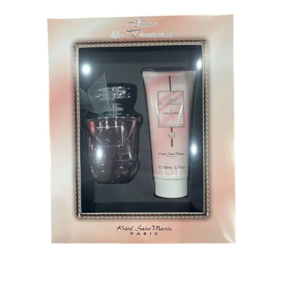 Conjunto De Perfume Para Presente Kristel Saint Martin Shine Like Diamonds