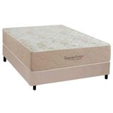 Conjunto Box Casal: Colchão Molas Inovaflex Ensacadas Supreme+base Crc Corano Clean (138x188)