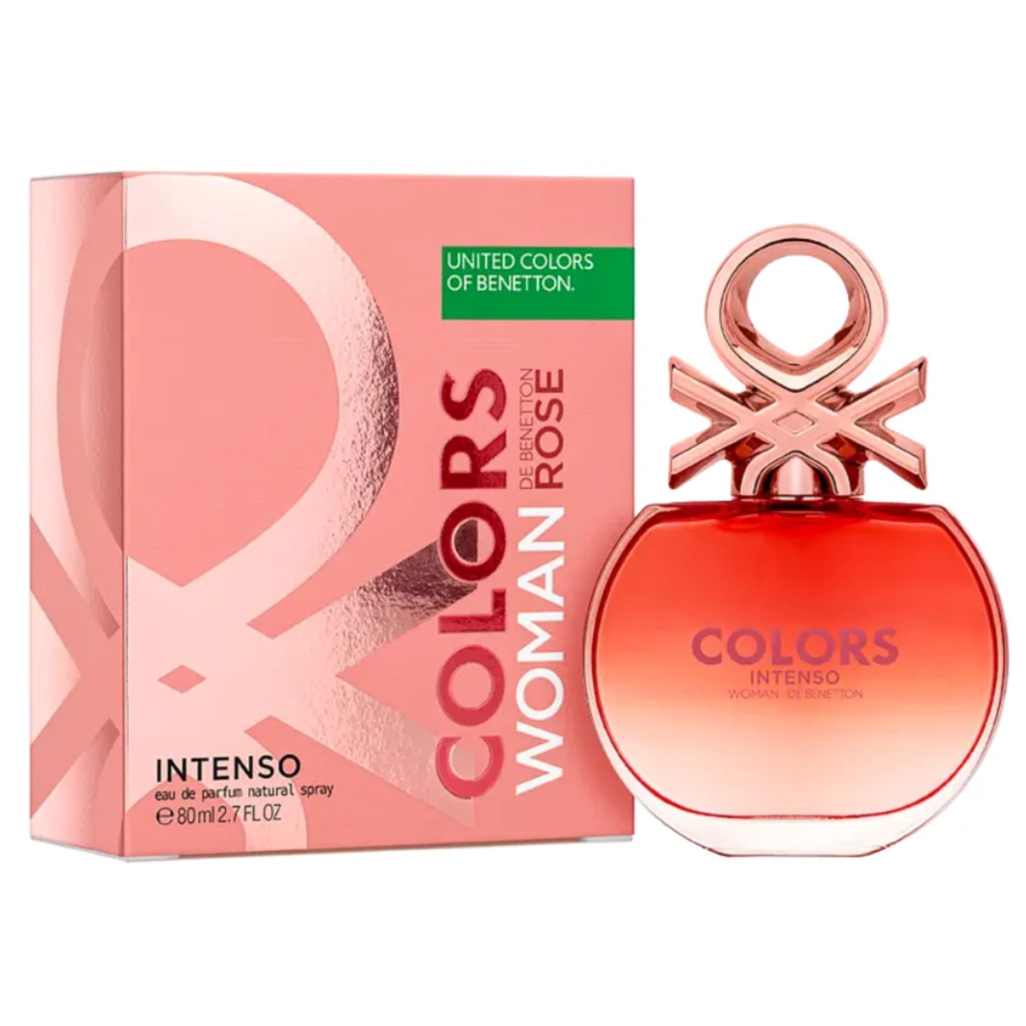 Perfume Benetton Color Rose Intense Para Mulheres 80ml