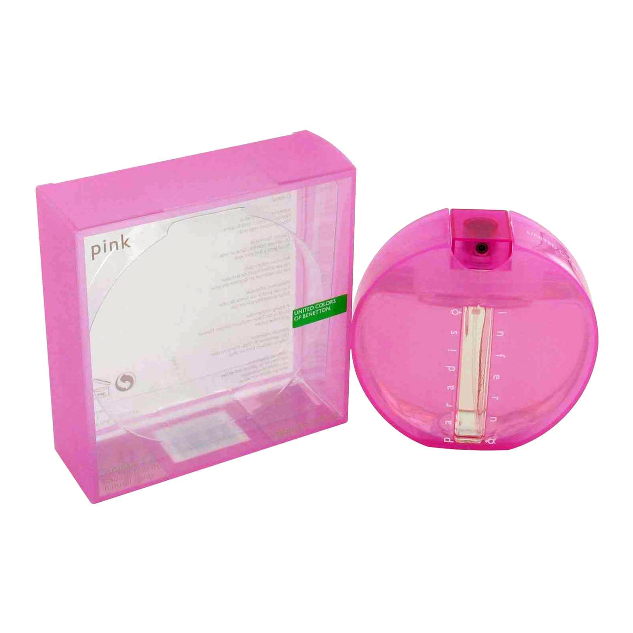 Perfume Benetton Inferno Pink Eau De Toilette 100ml Para Mulheres