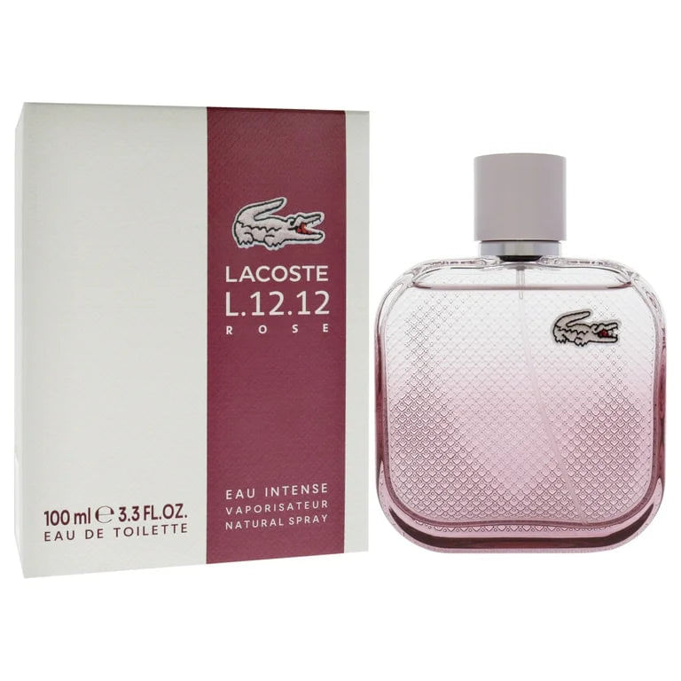 Perfume Lacoste Rose Intense Eau De Toilette 100ml Para Mulheres