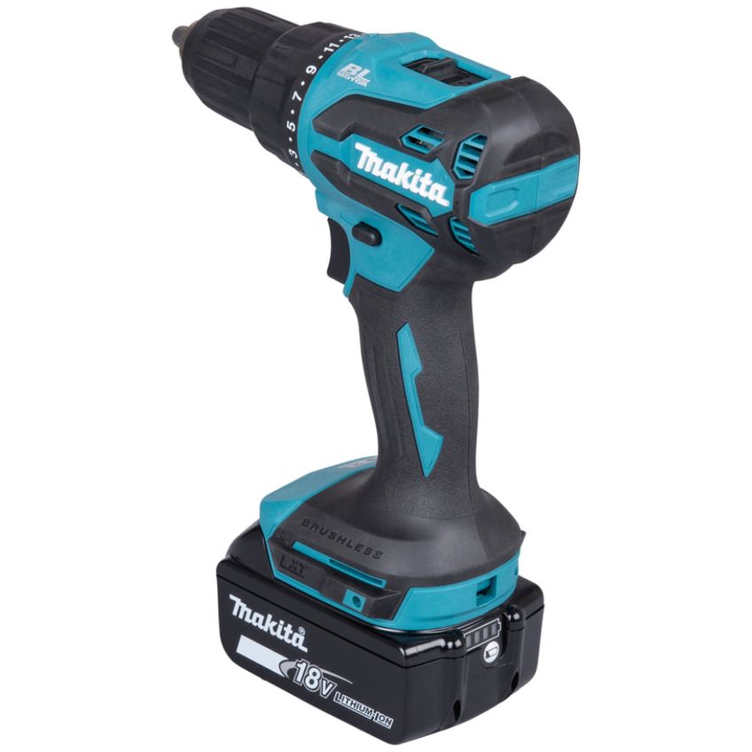 Parafusadeira E Furadeira De Impacto Com 2 Baterias 18 Watts - Dhp490wve - Makita Makita - imagem 3