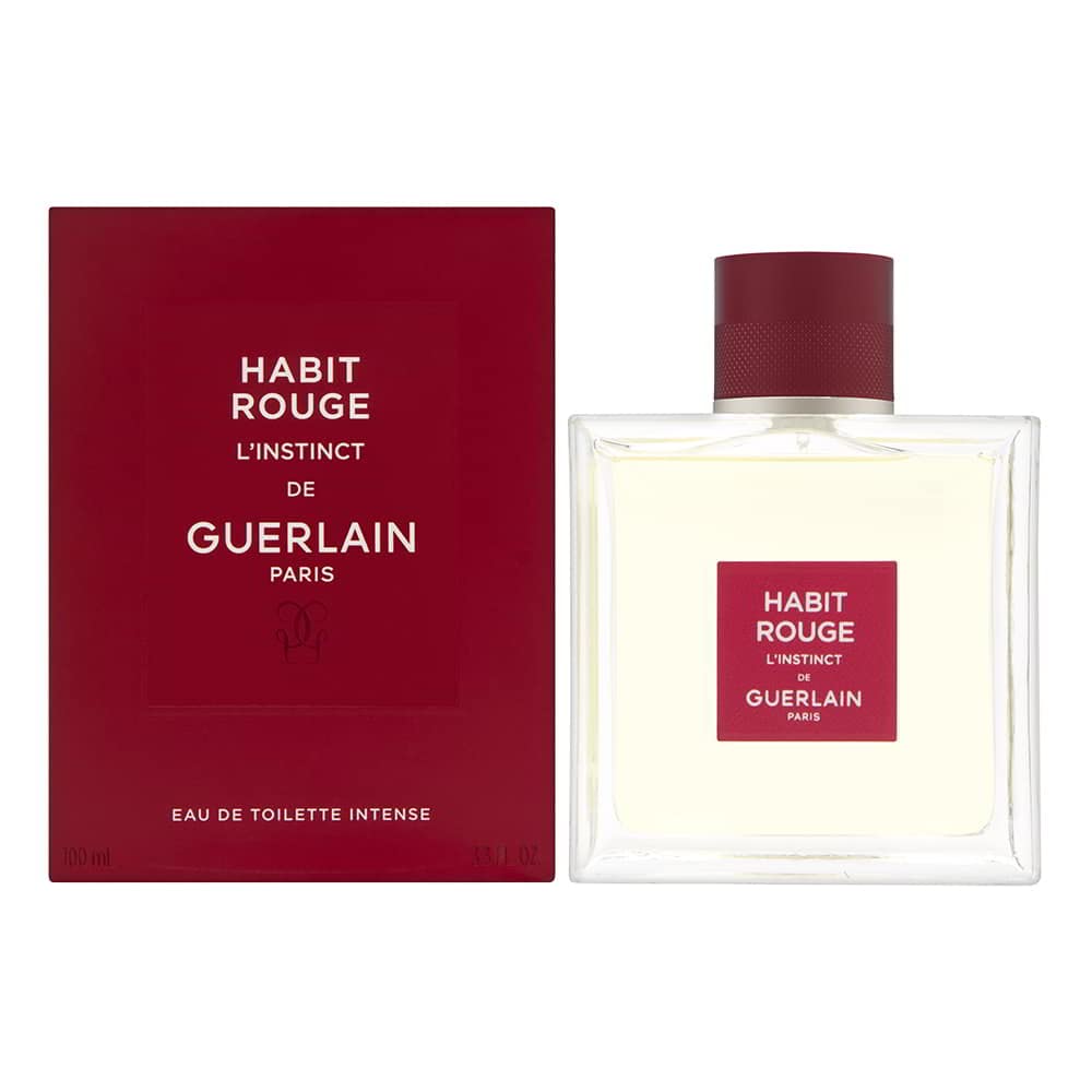Perfume Guerlain Habit Rouge L'instinct Edt Intense 100ml