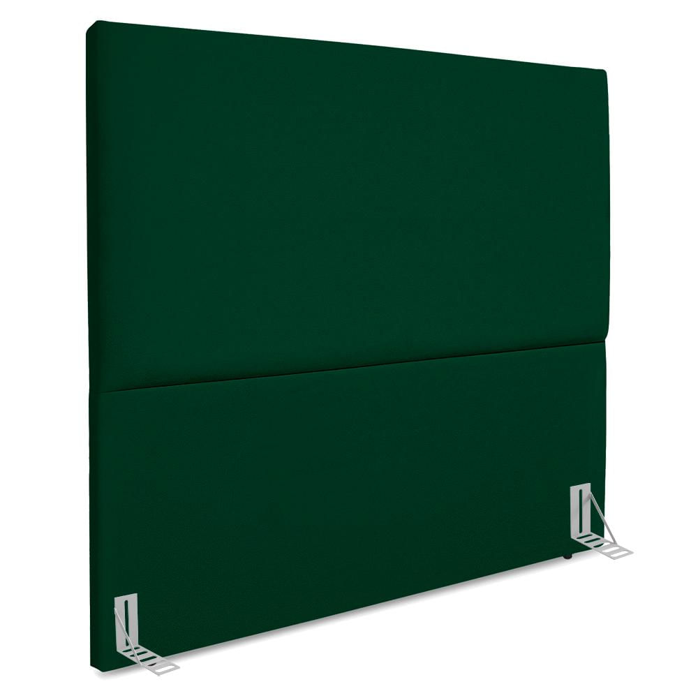 Cabeceira Queen 160 Cm Com Frame Luna Suede Verde Artte