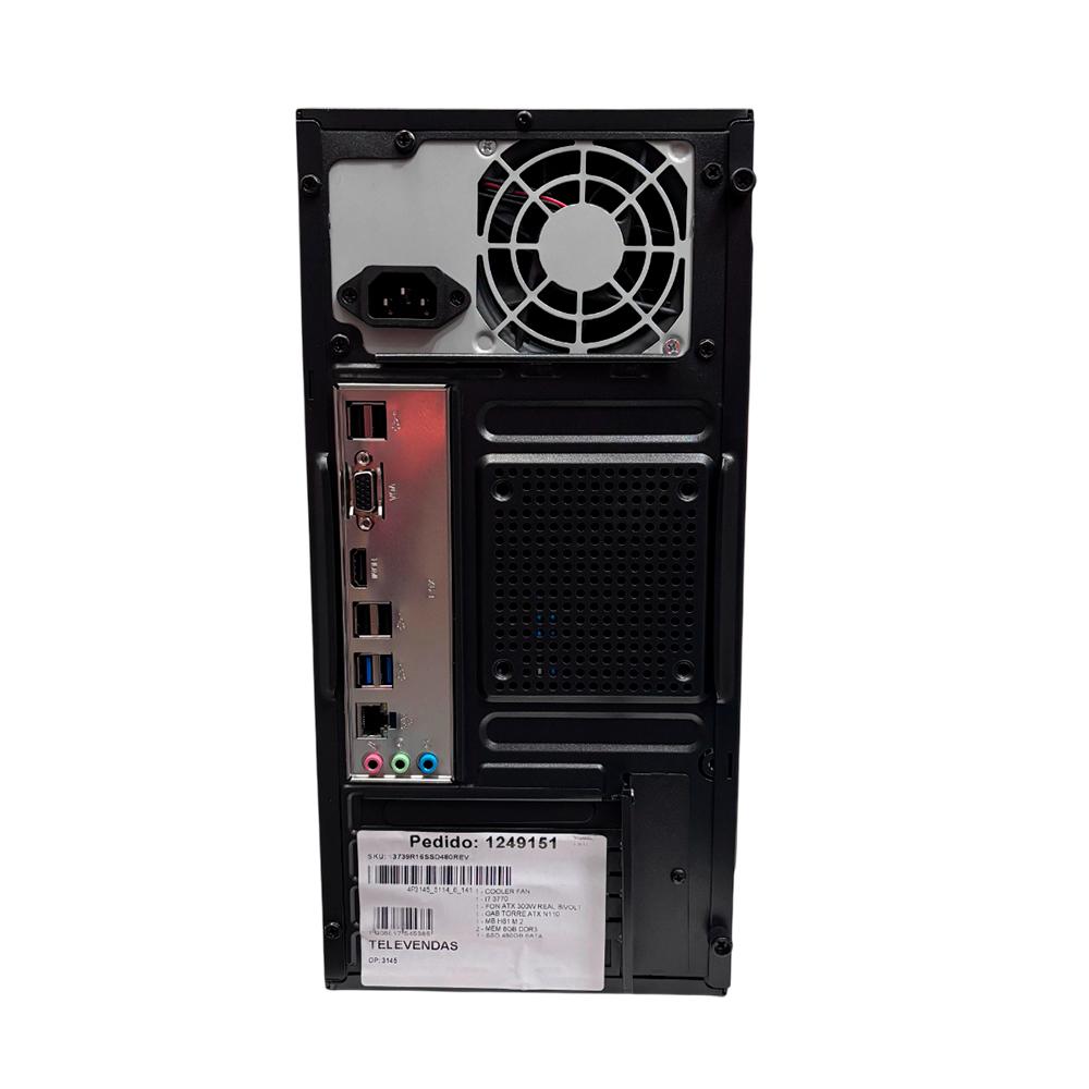 Microcomputador Intel Core I7 3770 8gb 480gb Ssd - Carrefour