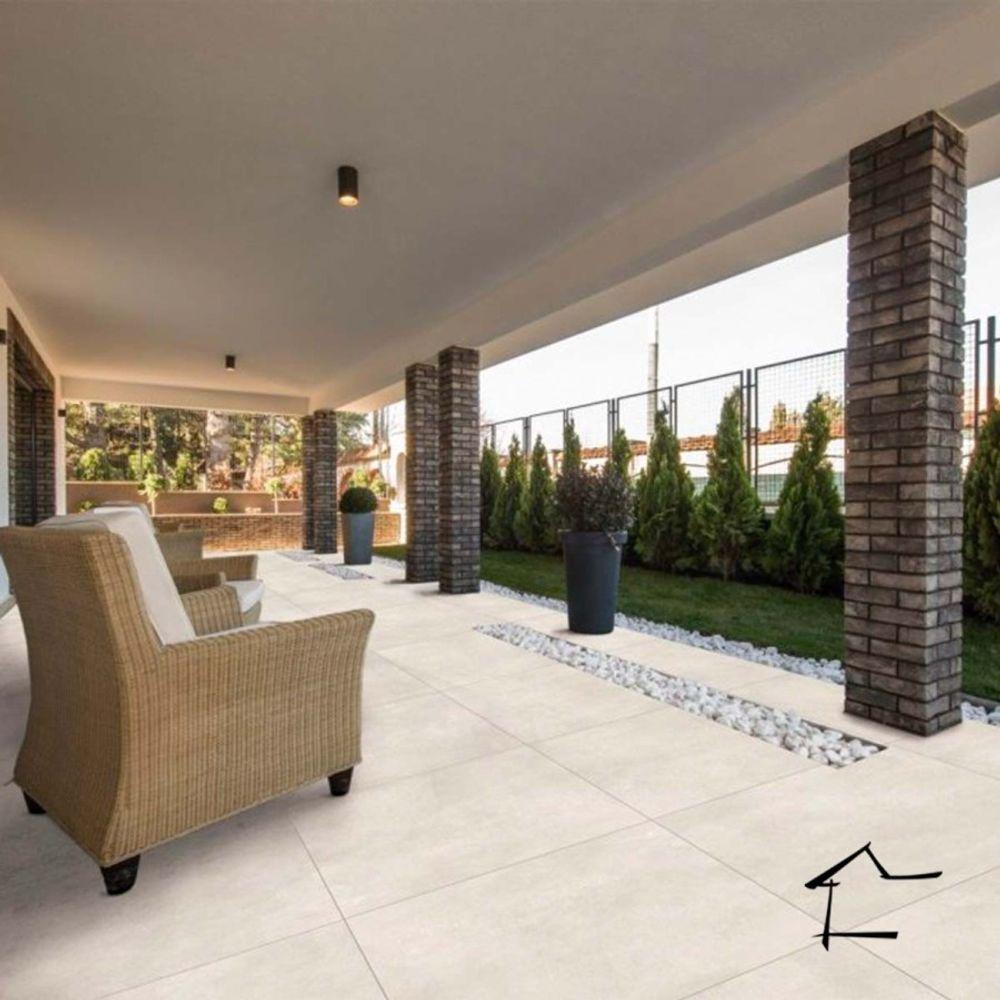 Piso Raffinato Concret Sand 67x67 Ret. A - Carrefour