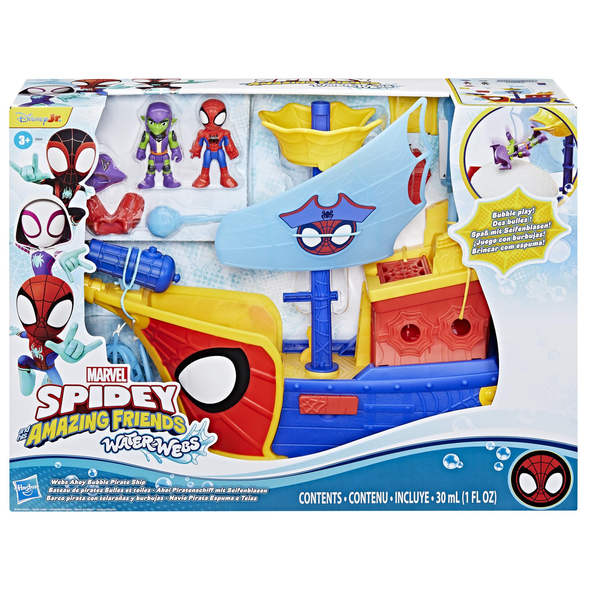 Playset Spidey E Seus Incríveis Amigos Marvel Water-webs - Carrefour