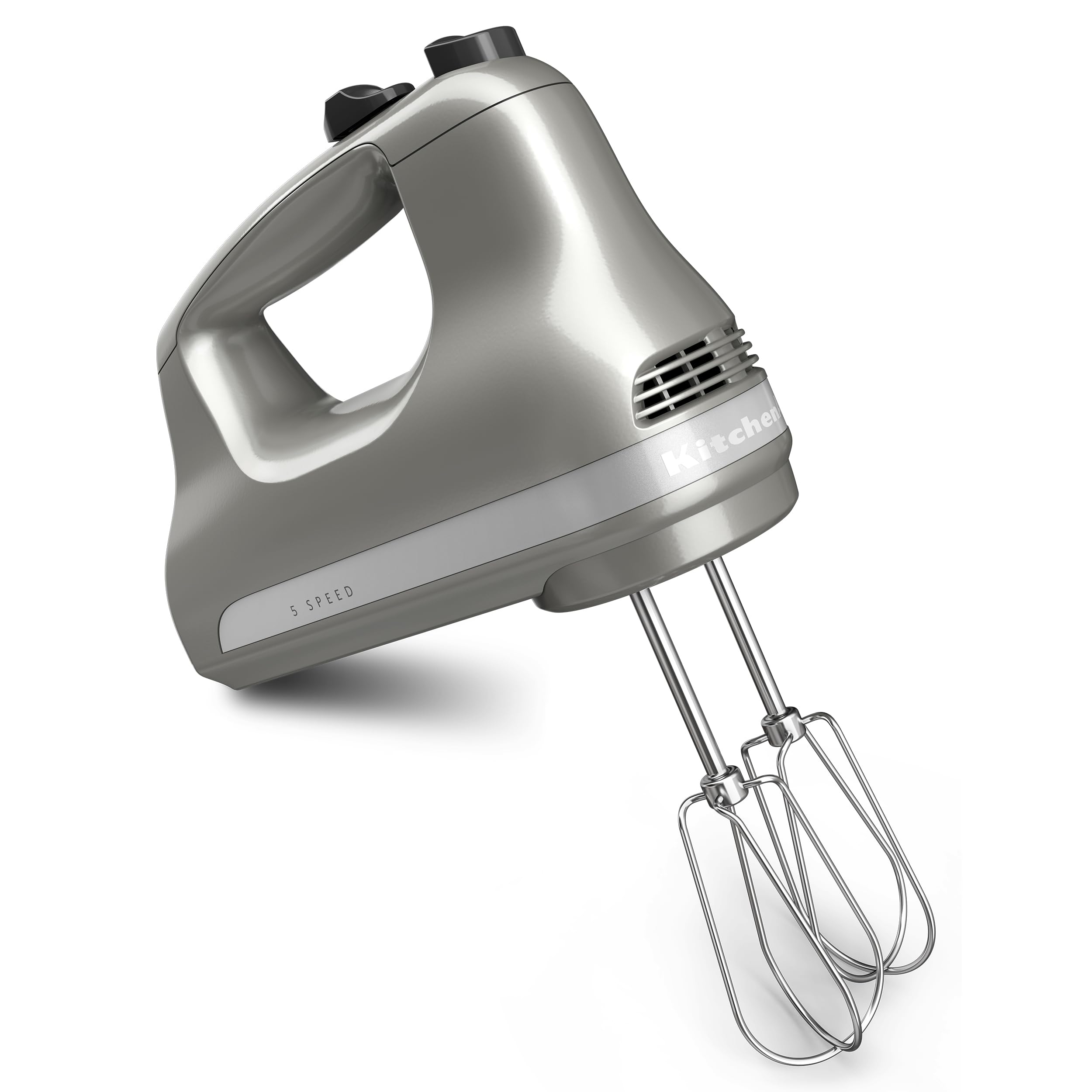 Batedeira Manual Kitchenaid De 5 Velocidades Ultra Power Khm512 - Contour Silver
