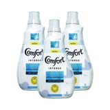 Kit 3 Amaciantes Comfort Concentrado Puro Cuidado 1l