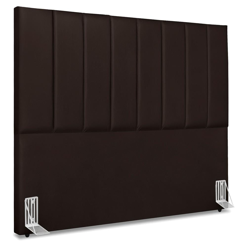 Cabeceira Queen 160 Cm Com Frame Dalia Corino Marrom Artte