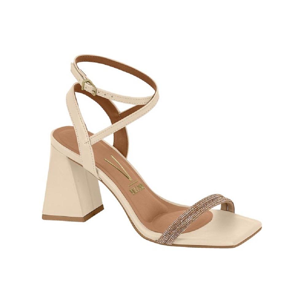 Sandalia Vizzano Strass Ref 6464.145.30082 Branco Off 37