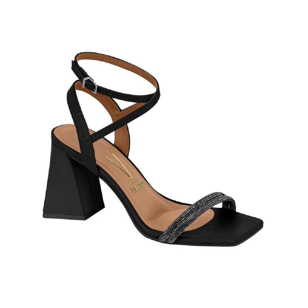 Sandalia Vizzano Strass Ref 6464.145.30082 Preto 40
