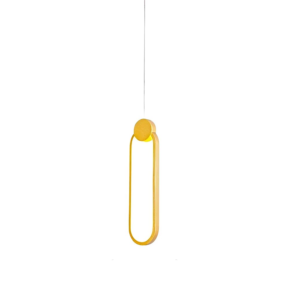 Lustre Pendente Sindora Dcd03101 Dourado Led Bivolt