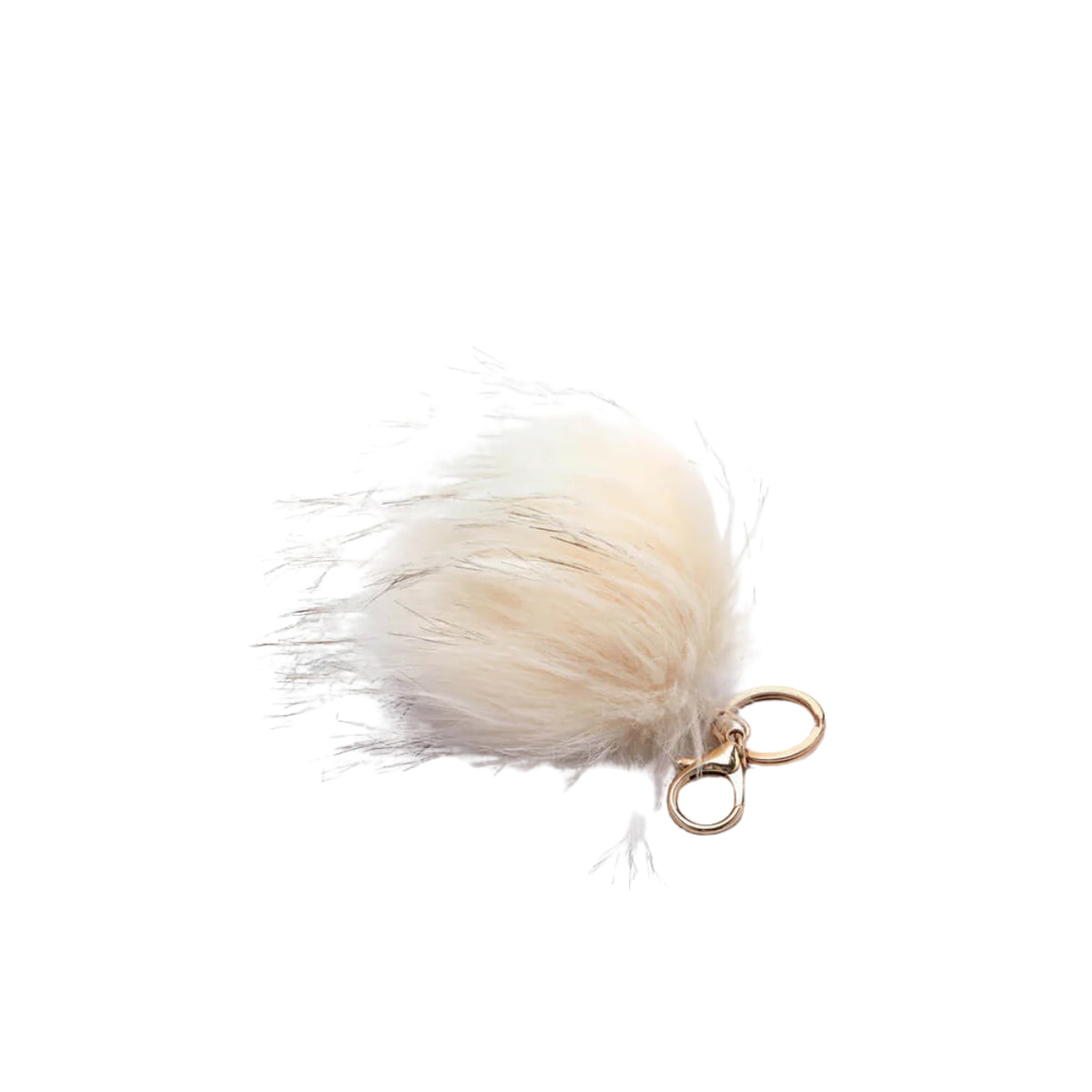 Bag Charm Happ Paige Faux Fur Puf Bag Charm