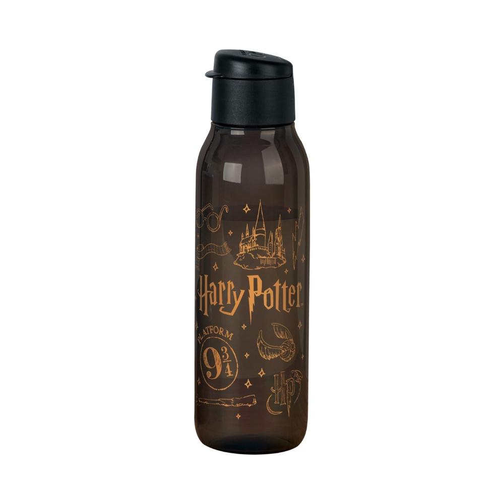 Garrafa De Água Tupperware Eco Tupper Redonda Plus Harry Potter 750ml Preto