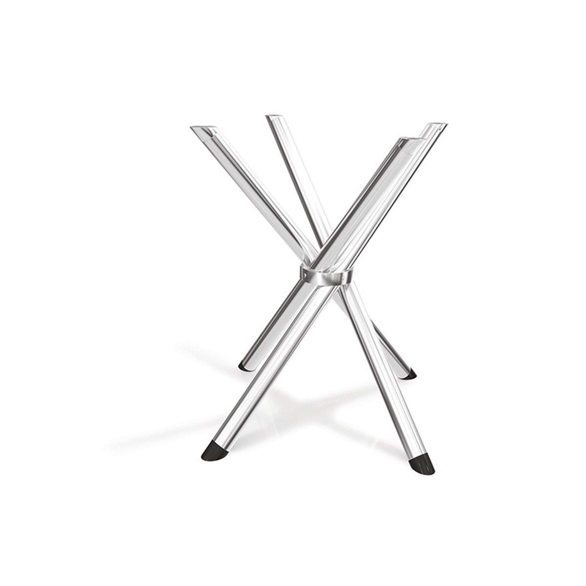 Mesa Kappesberg Volga M008 s/Tampo 75cm Cromada