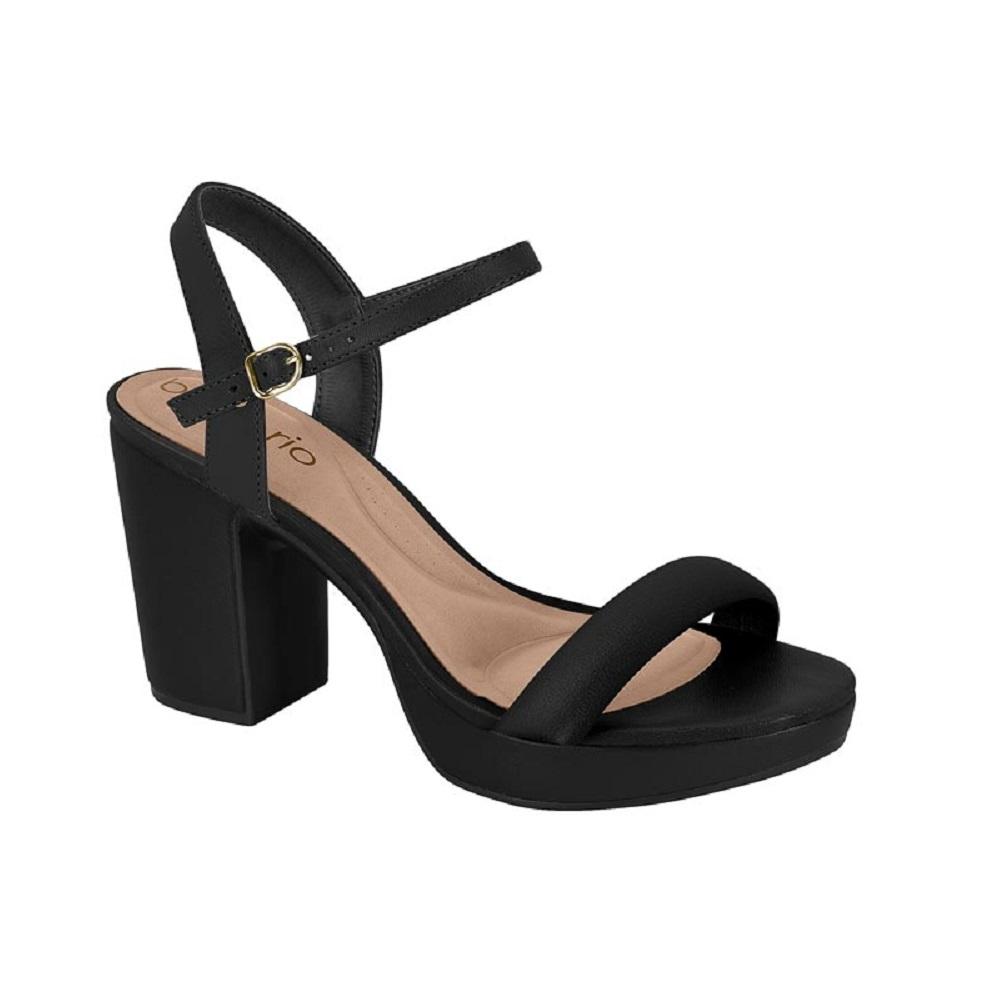 Sandalia Beira Rio Ref 8371.222.22181 Preto 39