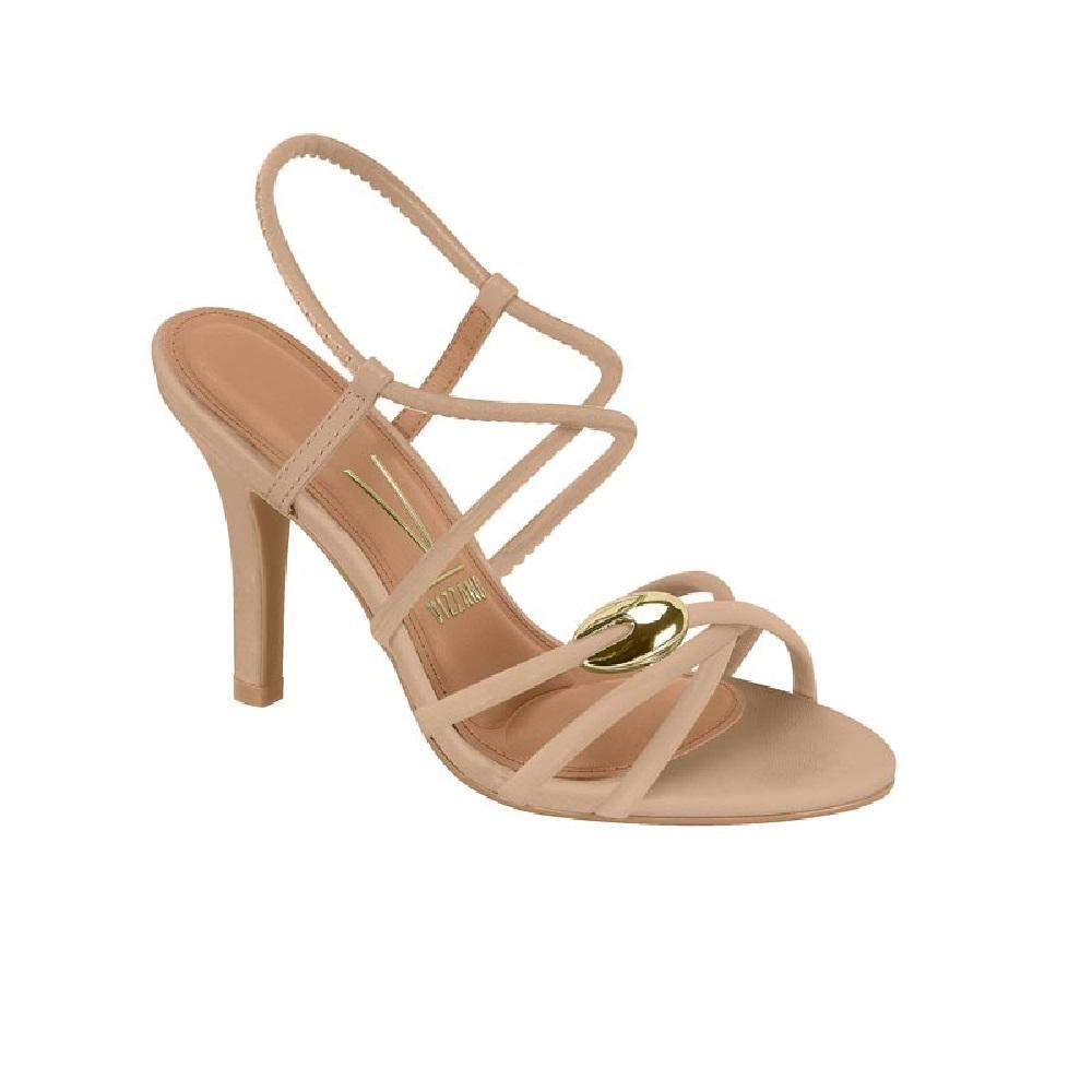 Sandalia Vizzano Salto Fino Ref 6249.1014.7286 Bege 38
