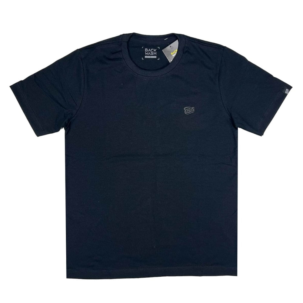 Camiseta Premium Back Wash Bw Preta