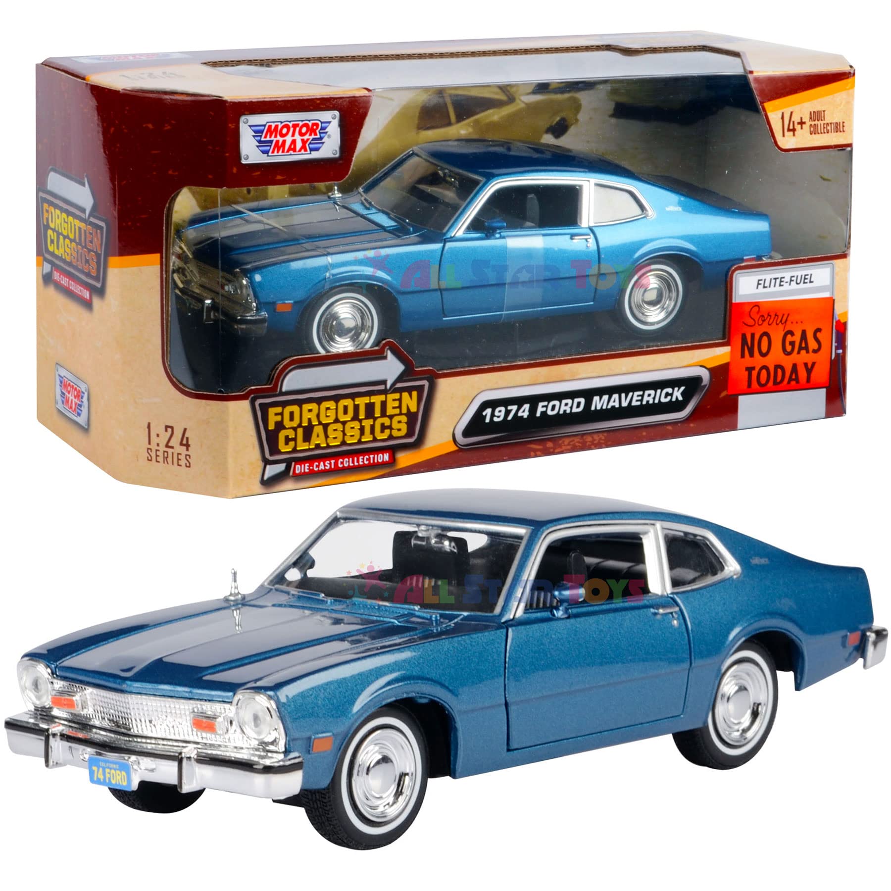 Réplica De Carro Diecast Replica All Star Toys Maverick Em Escala 1:24