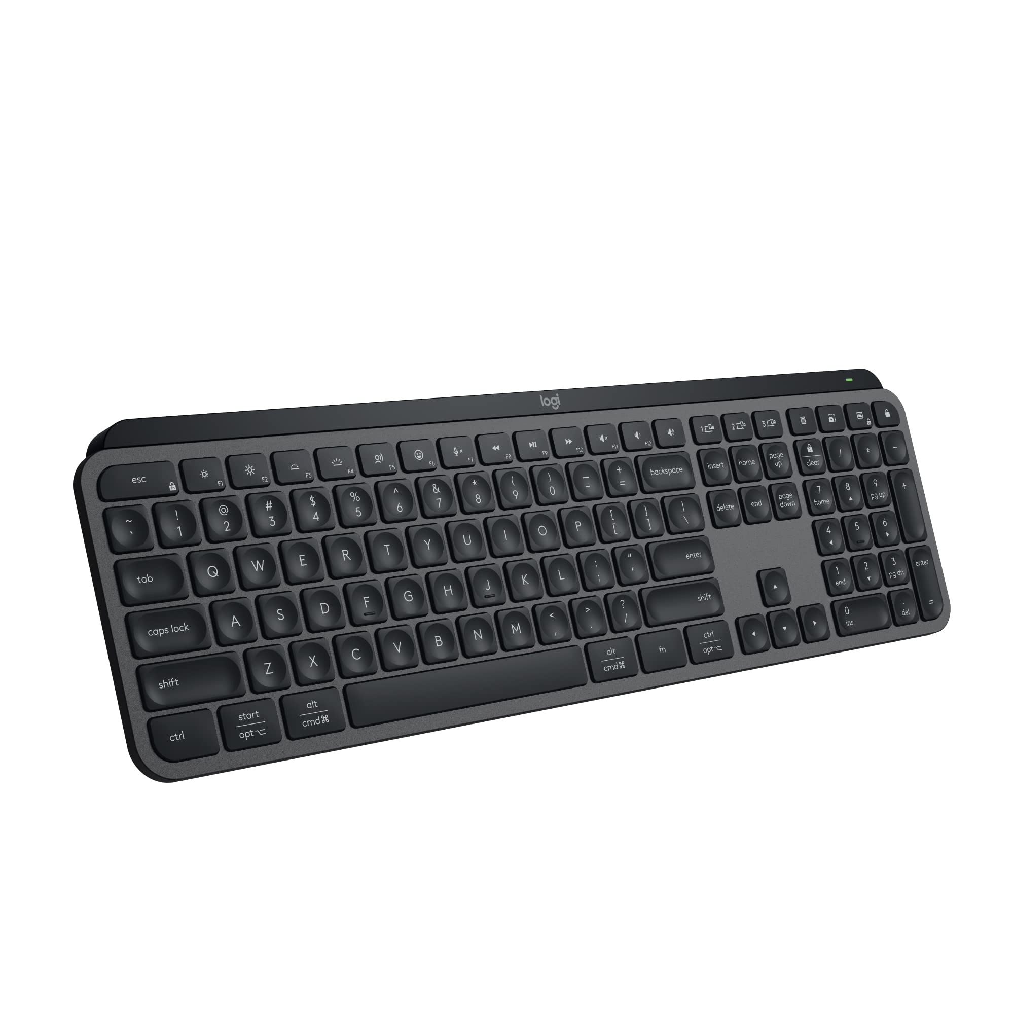 Teclado Sem Fio Logitech Mx Keys S Low Profile Graphite