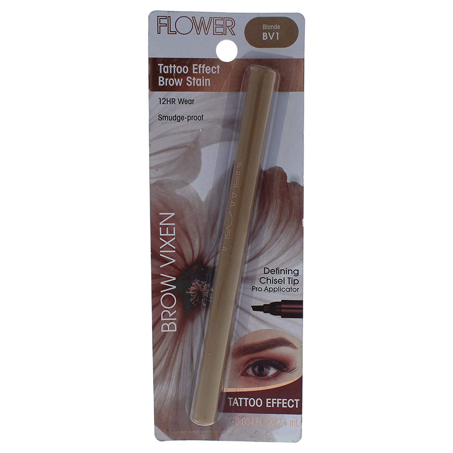 Maquiagem De Sobrancelhas Flower Beauty Brow Vixen Tattoo Effect Stain