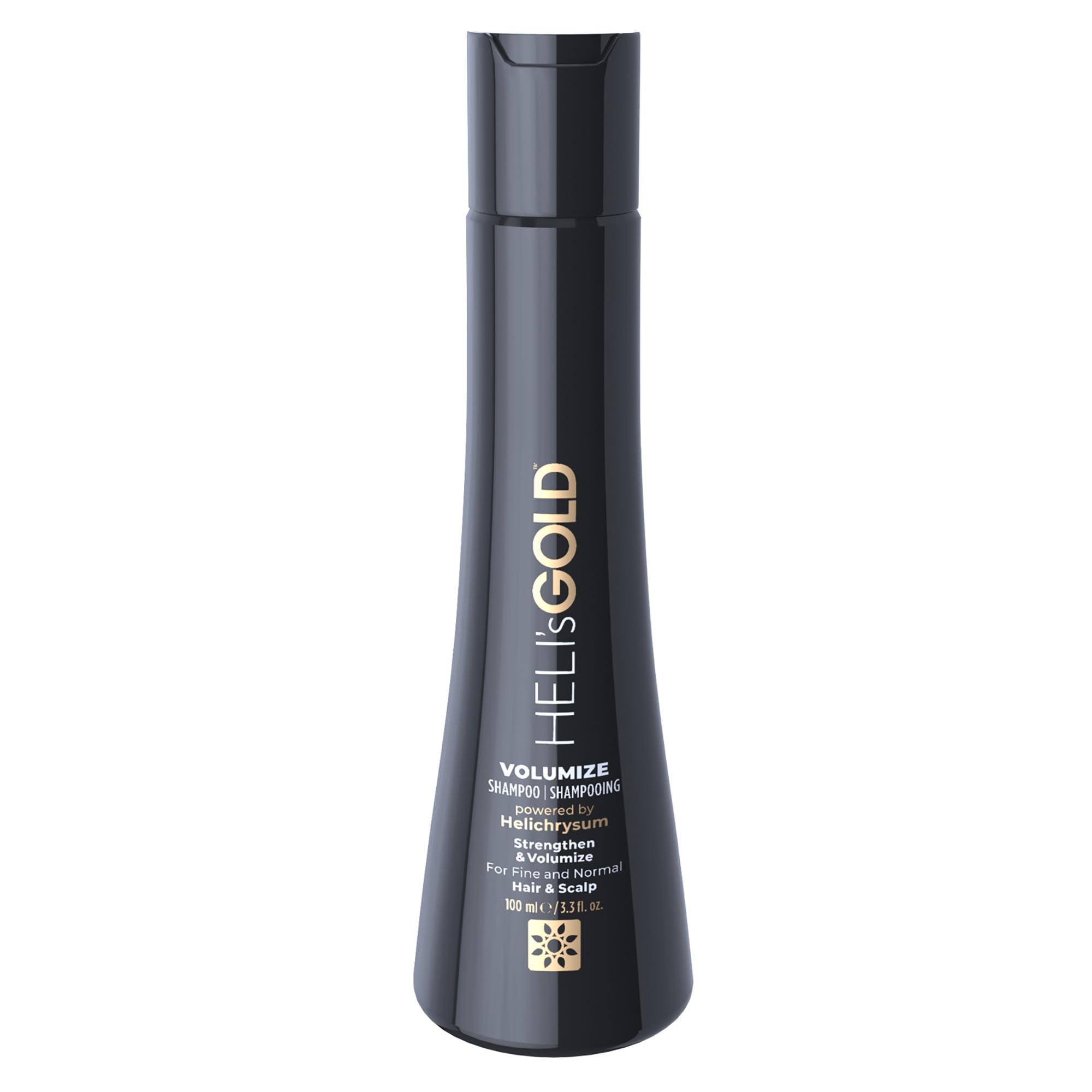 Shampoo Heli's Gold Volumize Aumenta A Densidade Do Cabelo 100ml