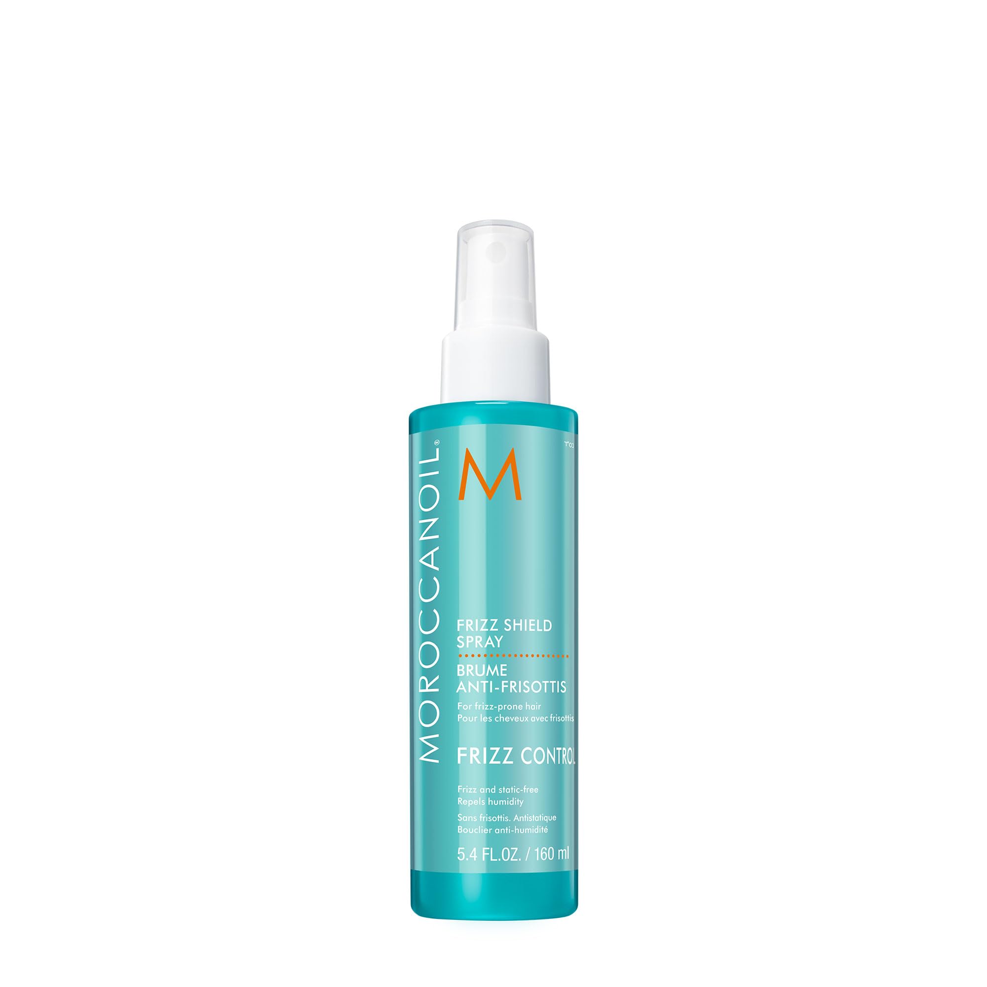 Spray Modelador Moroccanoil Frizz Shield 160 Ml Para Todos Os Tipos De Cabelo