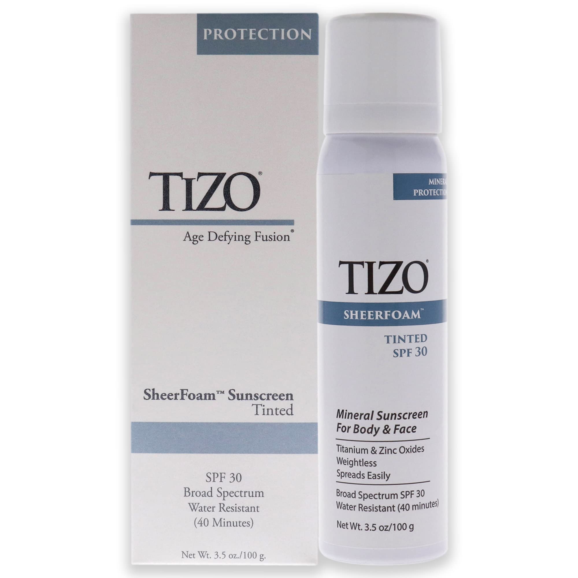 Protetor Solar Tizo Sheerfoam Spf 30 100ml