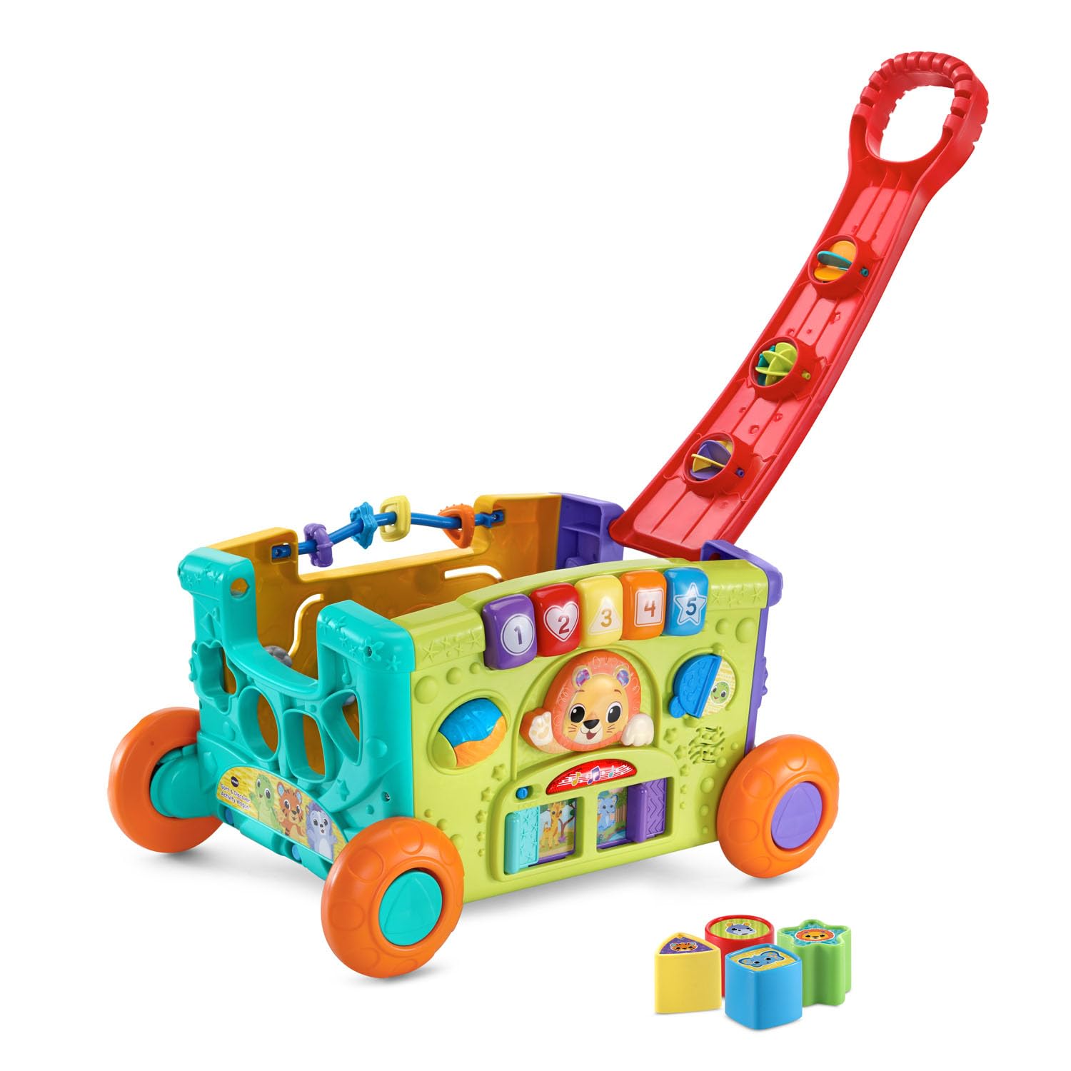 Activity Wagon Vtech Sort And Discover Para Crianças Vermelhas
