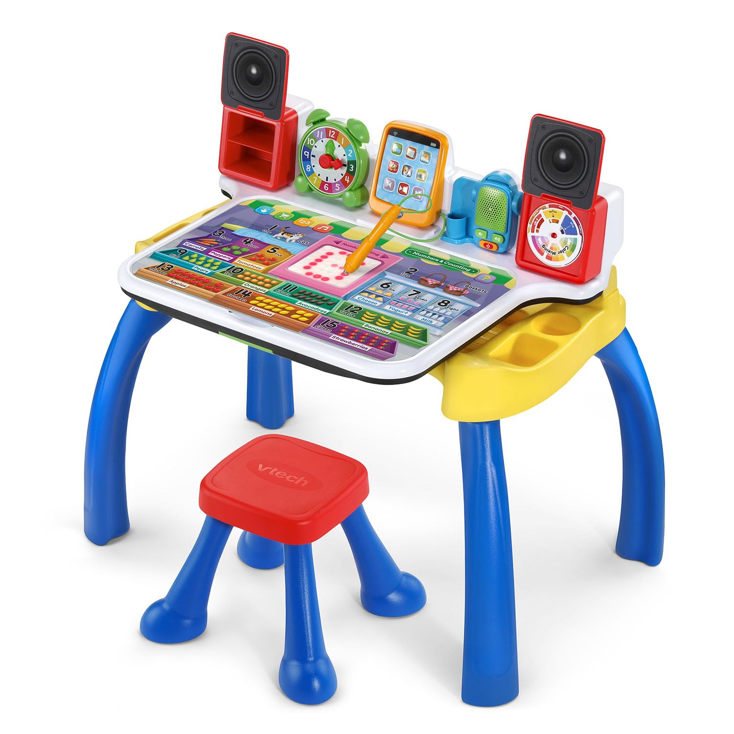 Activity Desk Vtech Explore And Write Deluxe Blue De 2 A 5 Anos