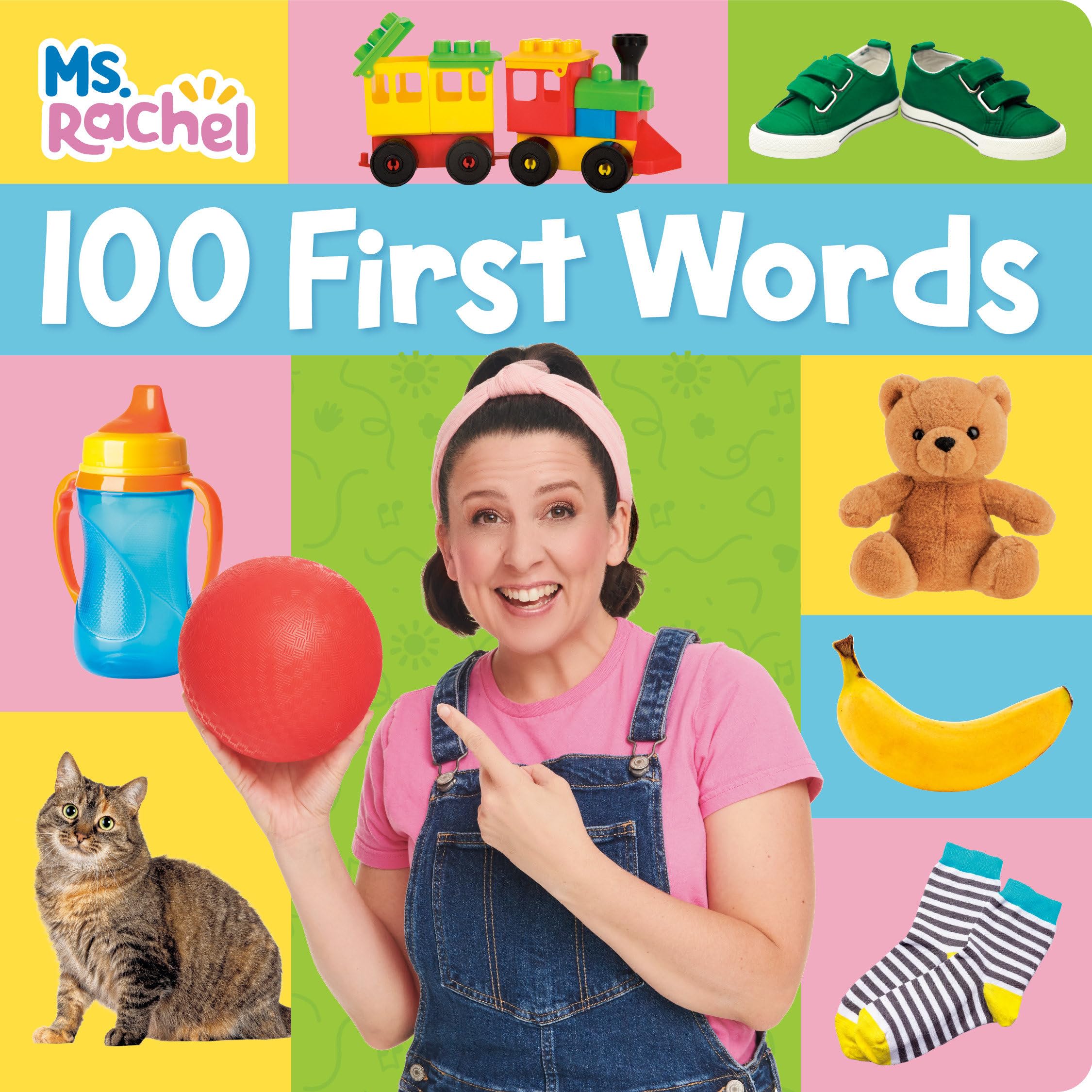 Livro Random House 100 First Words Da Sra. Rachel