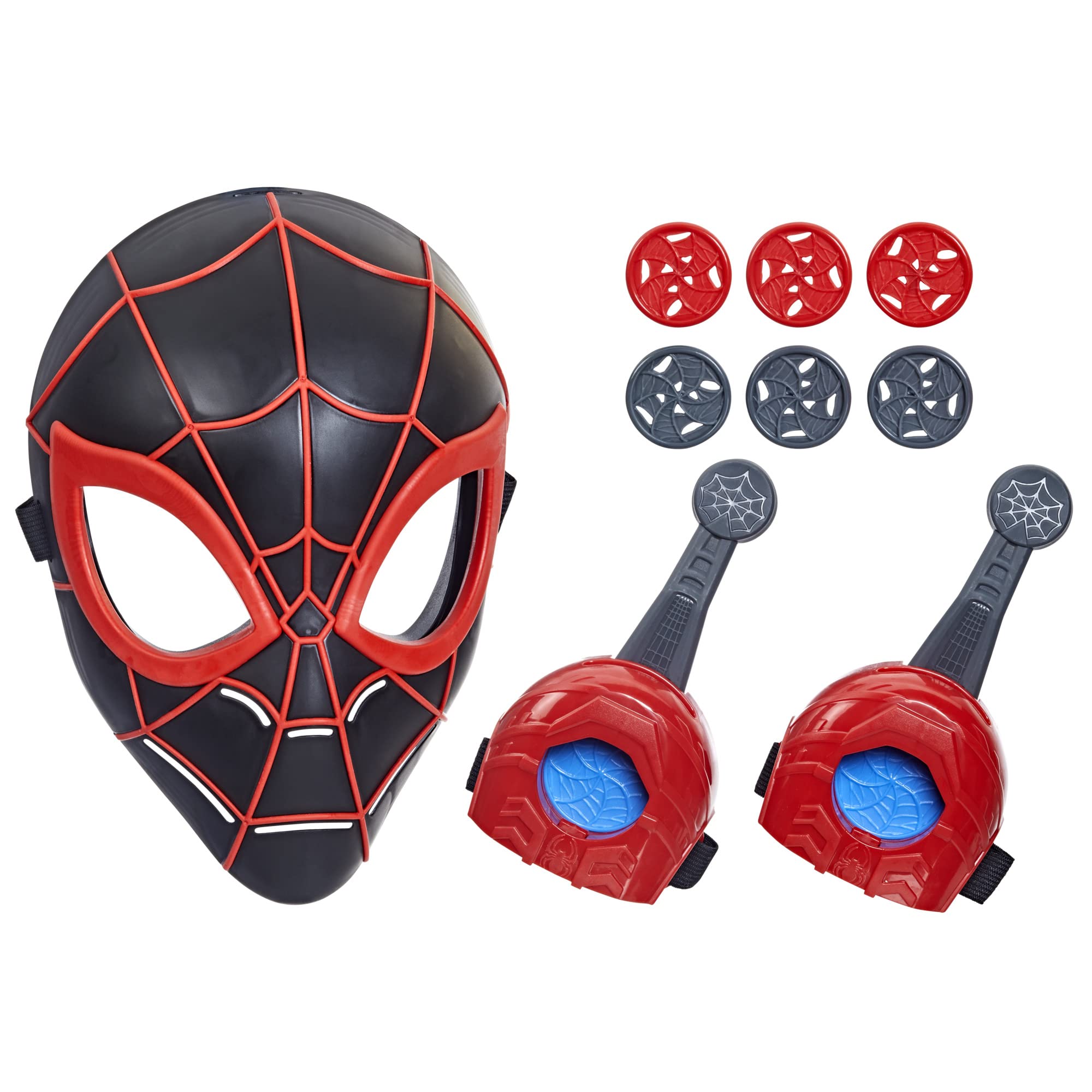 Brinquedo De Máscara E Manoplas Do Homem-aranha Miles Morales