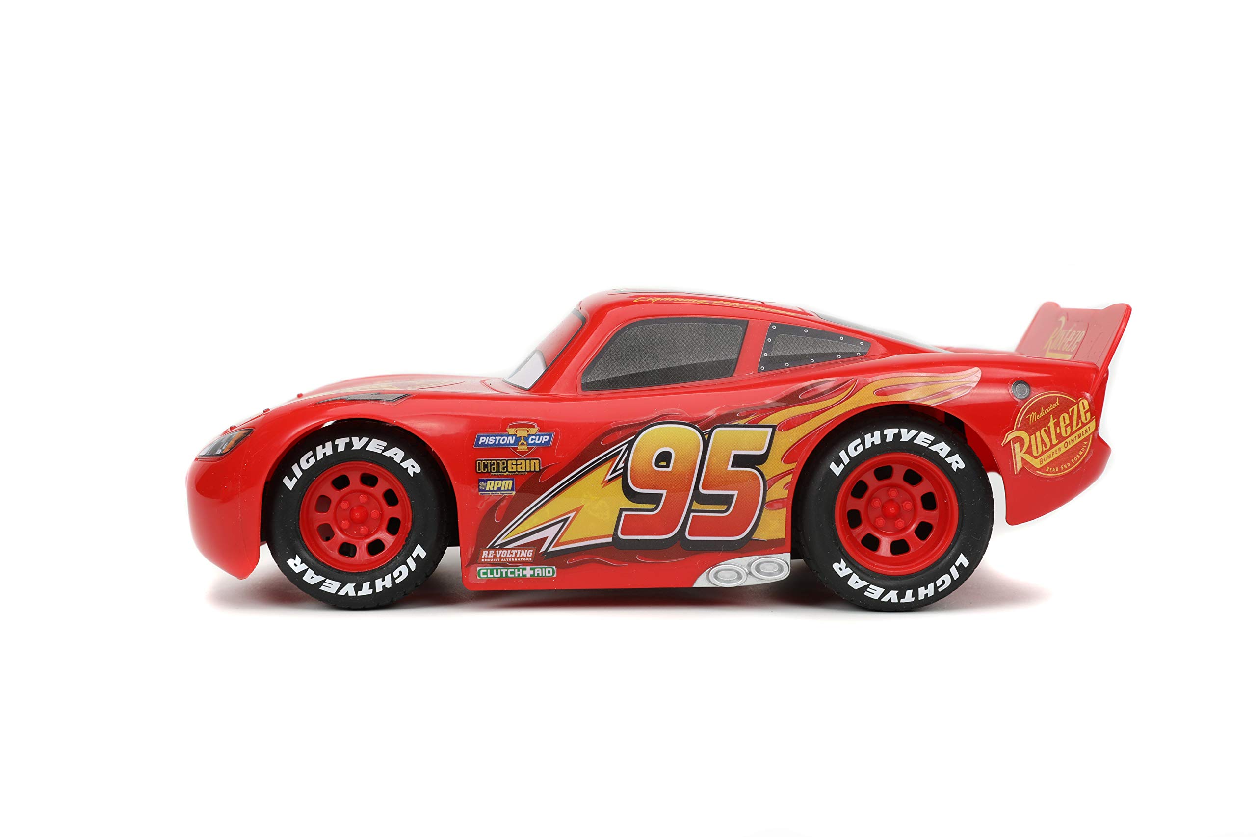 Carro De Controle Remoto Jada Toys Pixar Cars 1:24 Lightning
