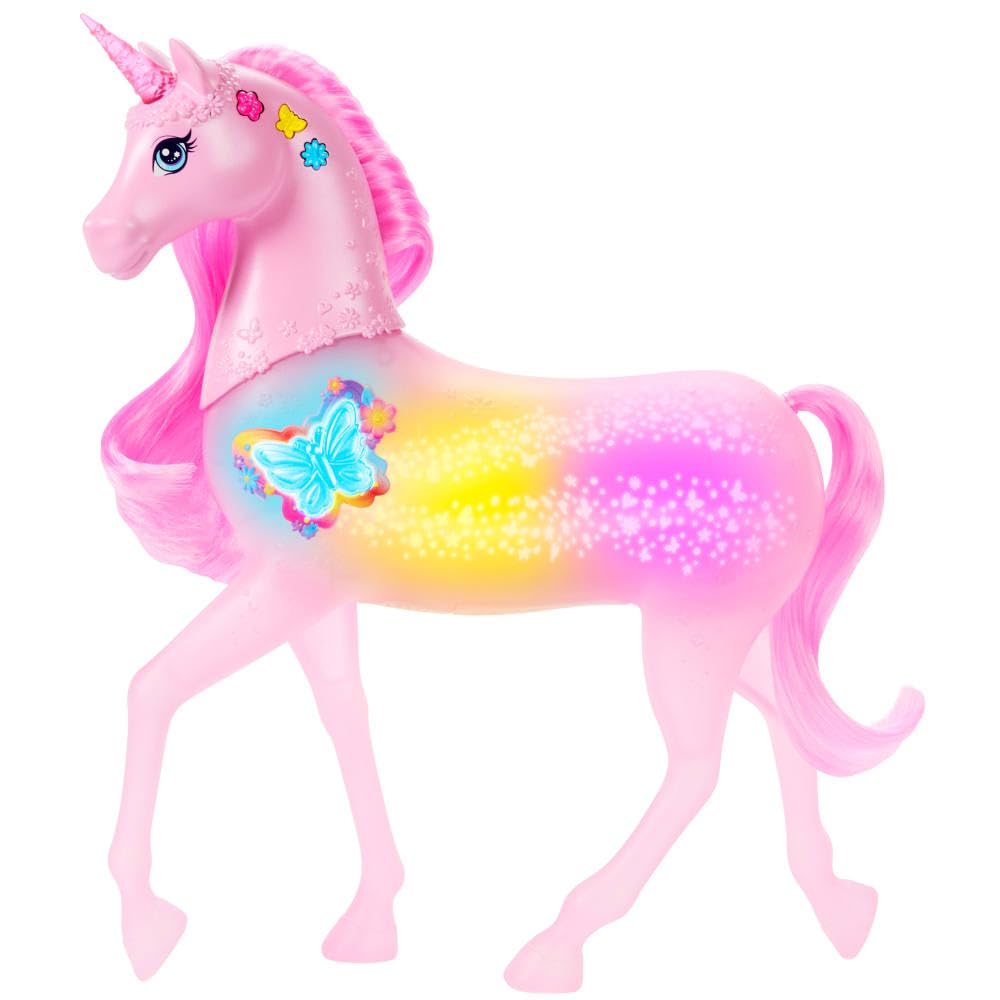Brinquedo Barbie Unicorn Com Luzes Cintilantes: 20 Combinações