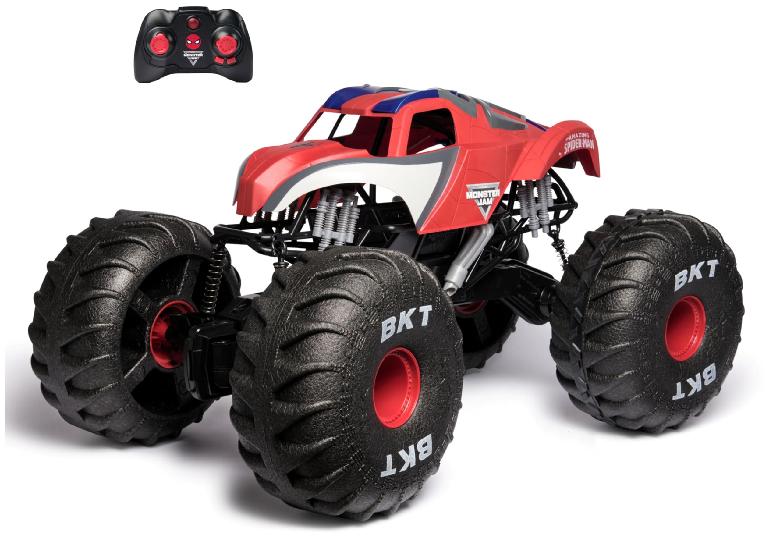 Rc Monster Truck Monster Jam Marvel Mega Spider-man Em Escala 1:6