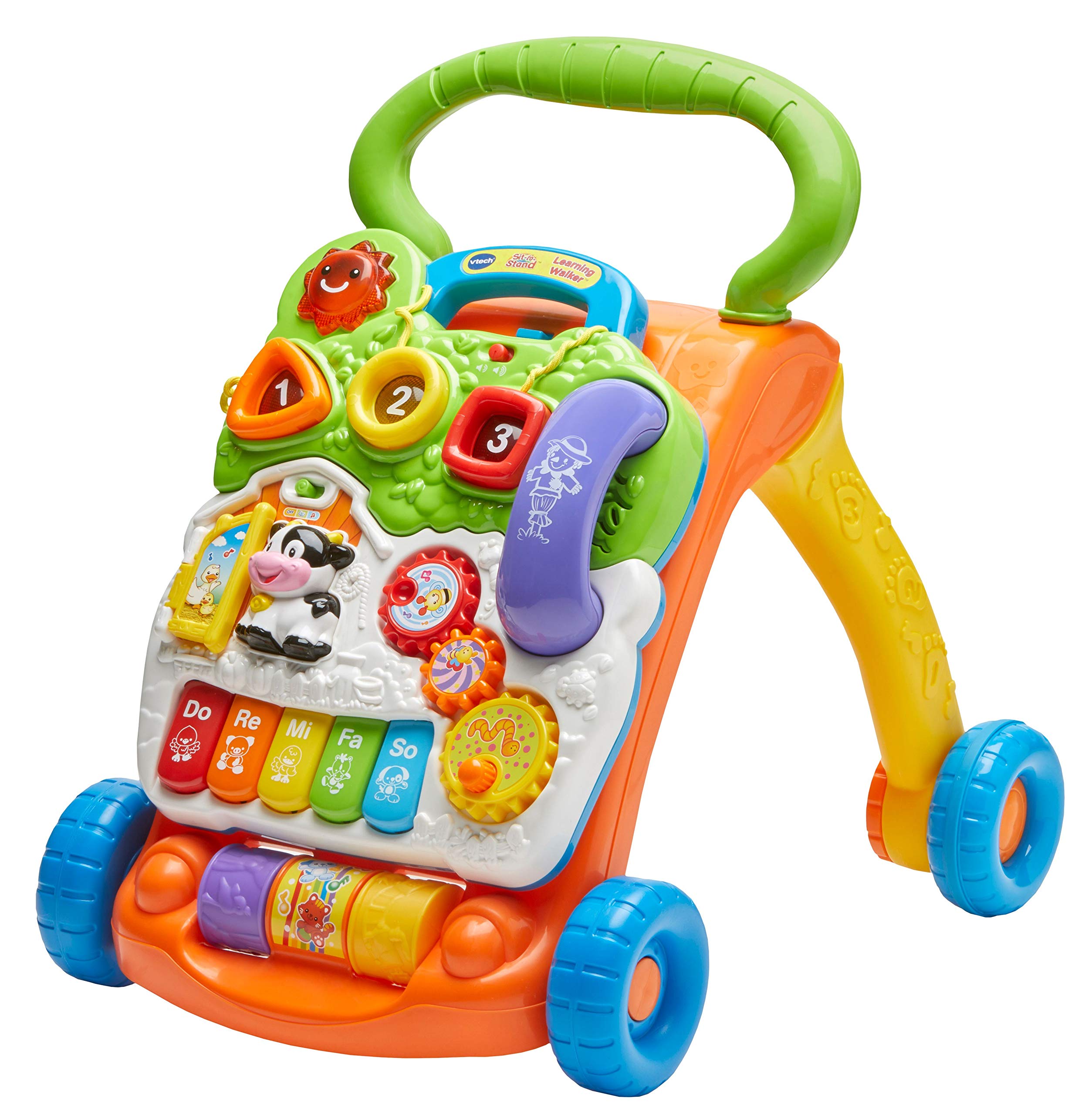 Learning Walker Vtech Sit-to-stand Orange De 9 Milhões A 3 Anos